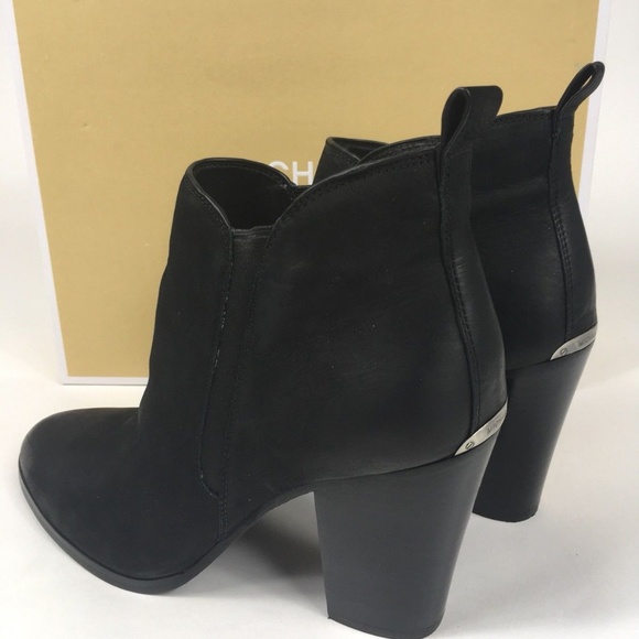 Michael Kors 8.5 M Brandy Bootie Black Suede - Picture 3 of 7